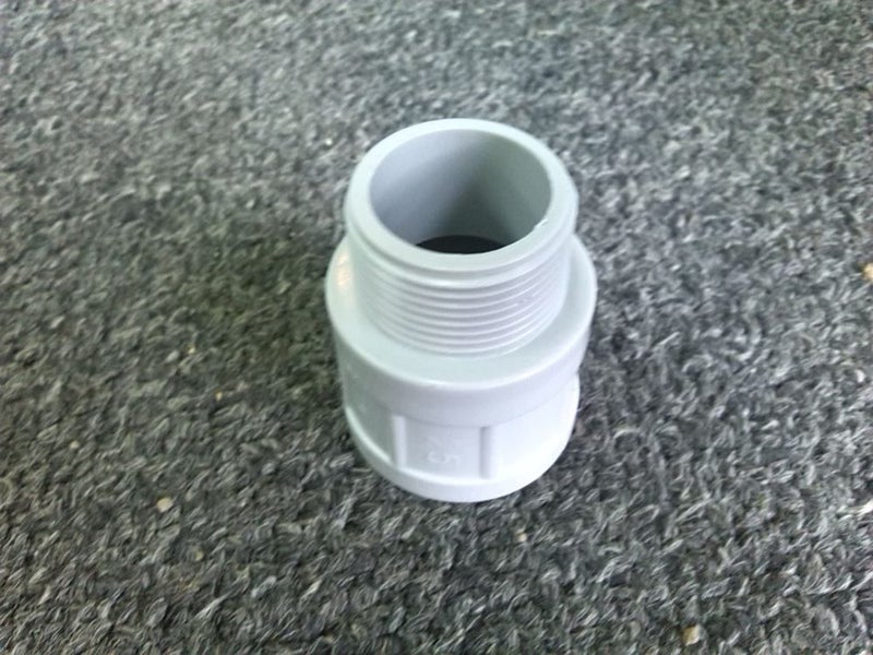 UPVC Conduit Plain Adapter 25mm Carousel 1
