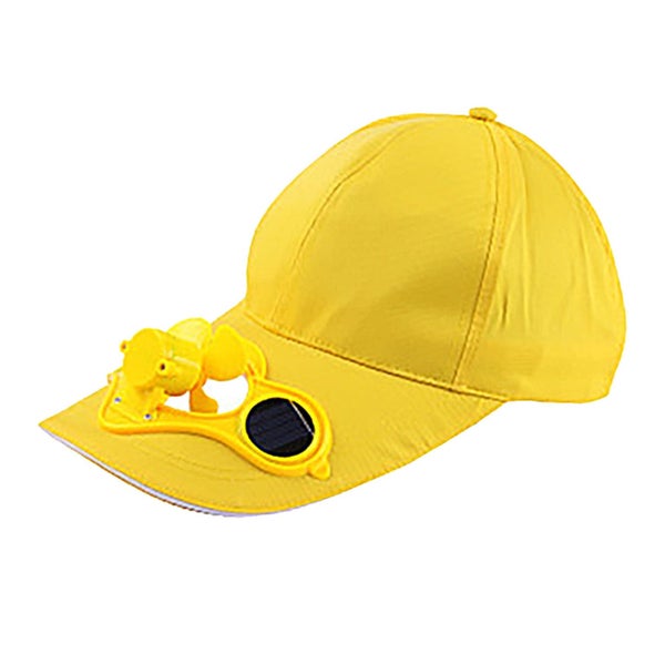 Sun Hat With Fan Solar Charging Big Eaves Outdoor Summer With Fan Hat Men And Carousel 1