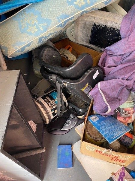 Self Storage Unit contents Carousel 2