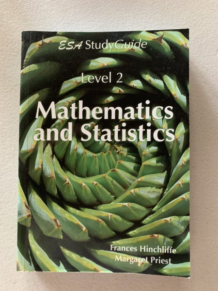 Mathematics and Statistics Level 2 ESA Study Guide Carousel 1