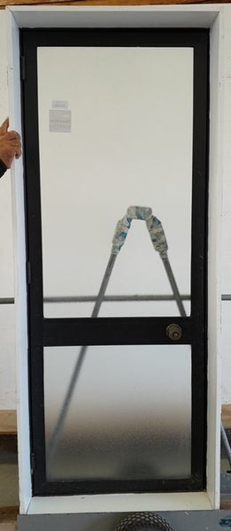 Black Aluminium Door H2000 x W805 DR14781 Carousel 2