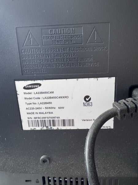 Samsung 22” LCD TV – Great Condition – Ideal for Kids / Bedroom Carousel 3