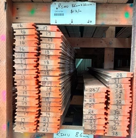 Rimu 86Mm Tongue & Groove Flooring W86 x T22 DR14784 Carousel 2