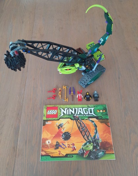 $1 RESERVE RARE LEGO NINJAGO SET FANGPYRE WRECKING BALL 9457 Carousel 1