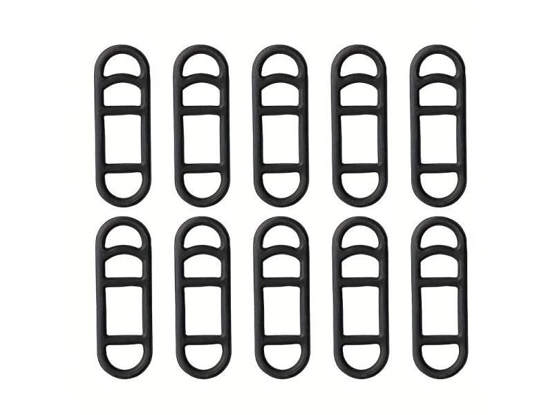 5/10pcs Silicone Straps Fixing Straps Bike Light Headlight Flashlight Rubber Carousel 1