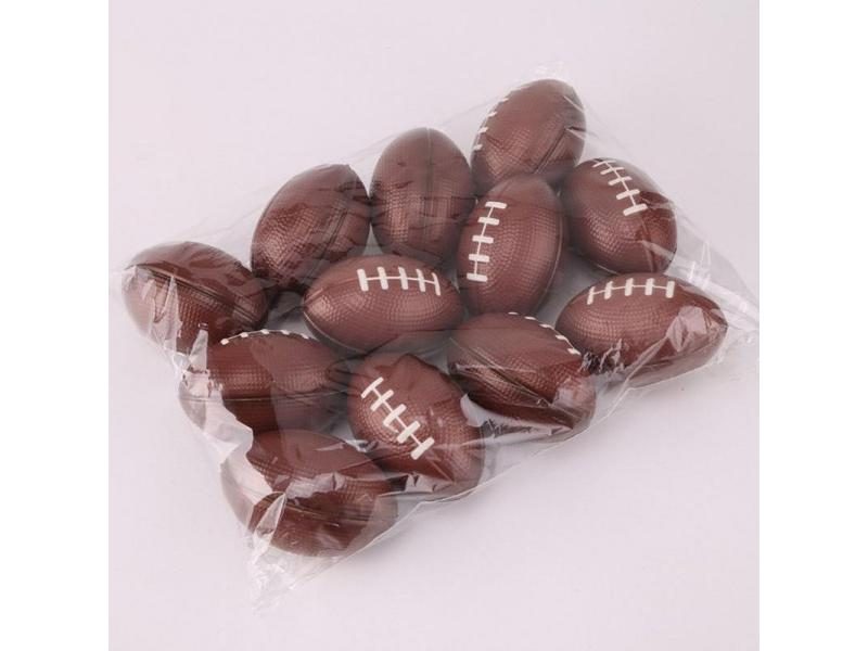 2/1Set Mini Foam Rugby Non-inflatable Ball For Children Game Ball Small Carousel 1