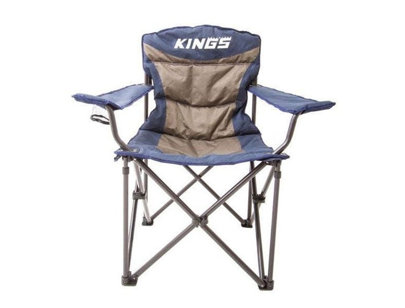 Kings Throne Camping Chair Rated 300kg Thick Padding + Pink Coffee Cup 380ml Carousel 2