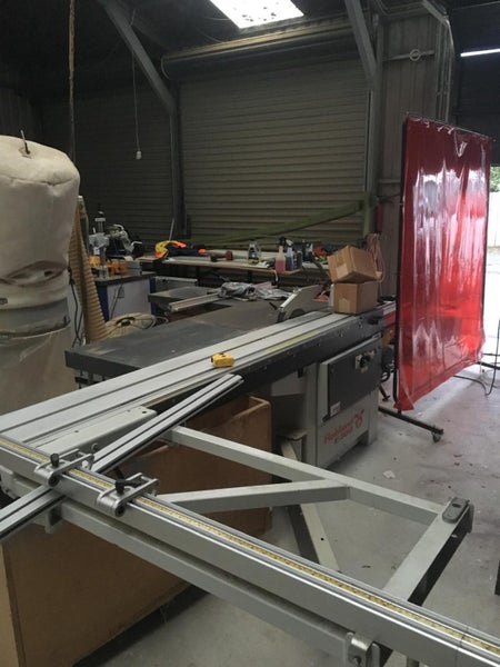 Robland Sliding Table Saw Carousel 4