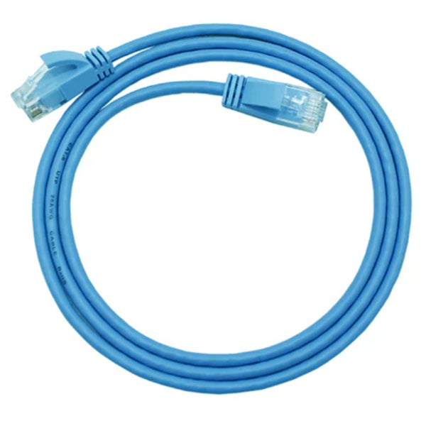 Cruxtec Cat6A Ultra Slim Ethernet Cable - 1m - Blue [RF6A-010-BL] Carousel 2