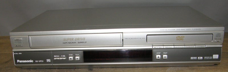 PANASONIC VCR- DVD PLAYER NVVP31 Carousel 1