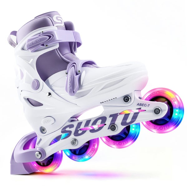 Suotu Kid's adjustable hardboot inline skate Carousel 2