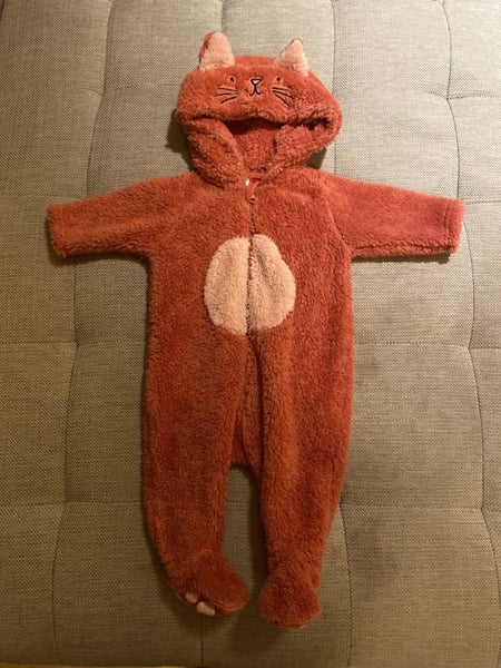 Kitty-Cat Onesie - Size 3-6 Months Carousel 1