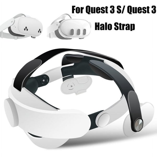Adjustable Head Strap for Meta Quest 3S/Quest 3, Replacement Elite Strap for Carousel 1