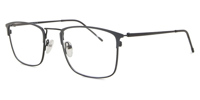 Full Rim Square Gunmetal Black SmartBuy Collection Noe 893C 54 Fashion Unisex Carousel 2