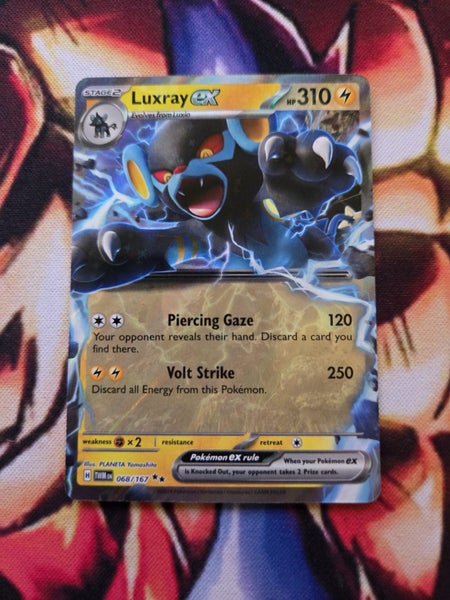 Luxray EX - Twilight Masquerade - 068/167 - NM Carousel 1