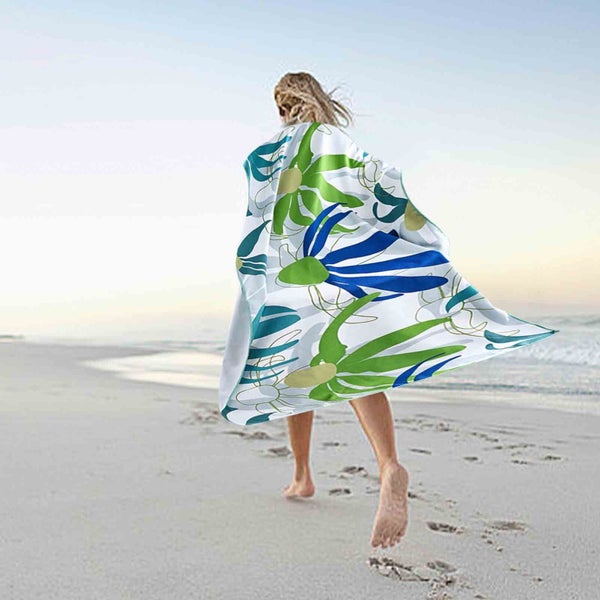 Oversized Beach Towels, Super Lightweight Colorful Multi-Purpose Towel 27.5x5 Carousel 1