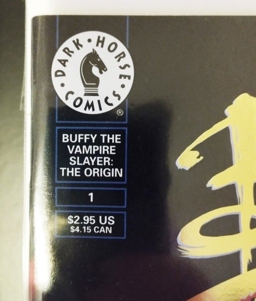 Buffy The Vampire Slayer The Origin 1 GOLD FOIL Dark Horse Comic Book 1999 RARE Carousel 2