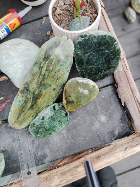 Selection of pounamu Carousel 1