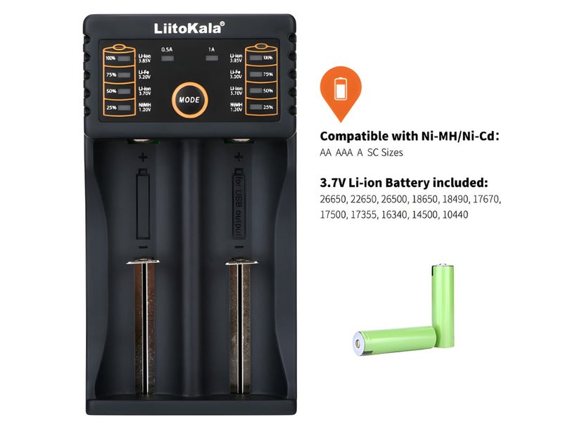 Battery Charger 18650 NZ Local Carousel 2