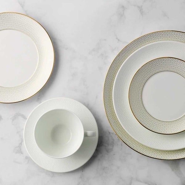 Wedgwood GIO White Teacup & Saucer 260ml Carousel 3