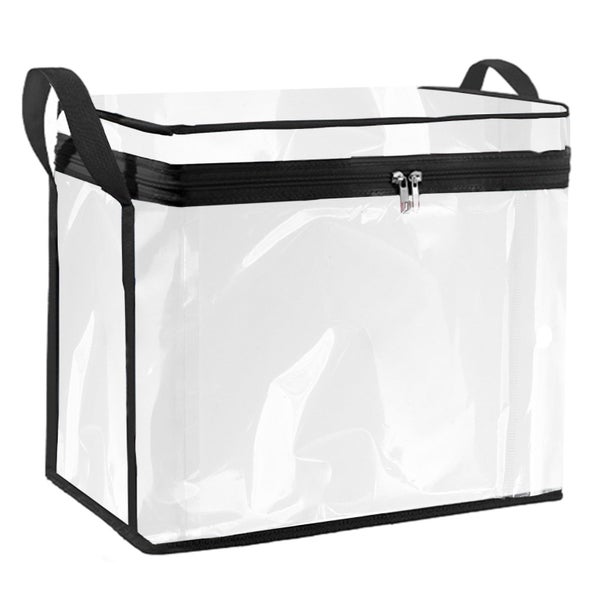 Comic Storage Box, Foldable DVD Storage Box, Comic Book Transparent Storage B Carousel 1