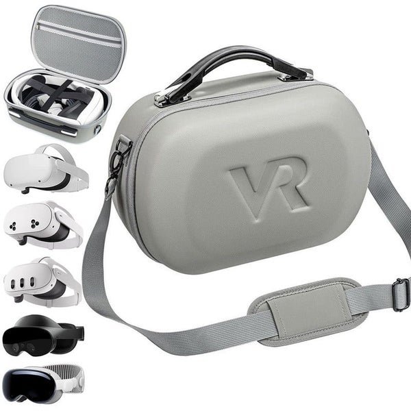 Carrying Case for Meta Quest 3S/Quest 3/Oculus Quest 2/Pico 4/Quest Pro/Visio