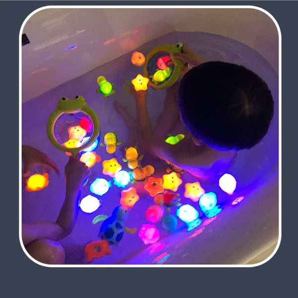 Up to 40% off! Light Up Bath Toys for Toddler 1-3 3-6 Year Old, Bath Time Toy Carousel 9