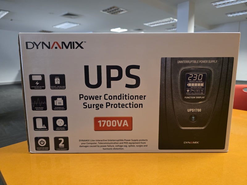 NEW Sealed – Dynamix 1700VA UPS / Power Conditioner Carousel 1
