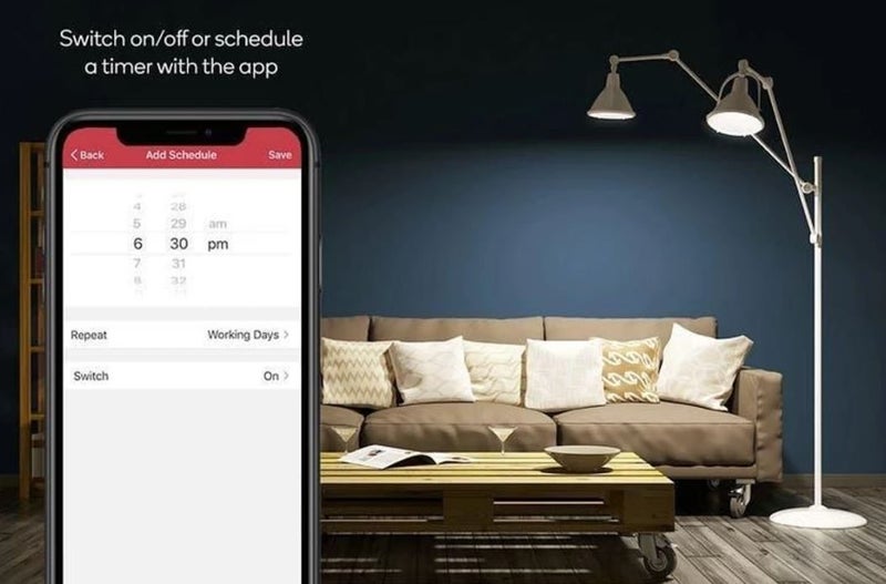 Kogan SmarterHome™ 9W/10W Colour & Warm/Cool White Smart Bulb B22, Wi-Fi, 4 Pack Carousel 1