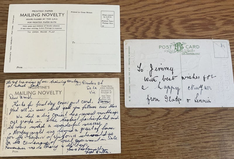 3 x Original c1950s Novelty - Comic - Humorous Postcards Carousel 2