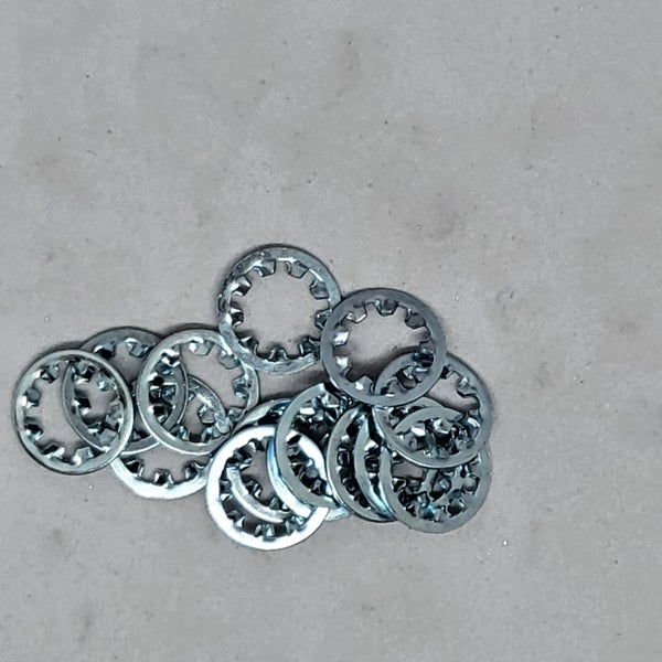 PACK 100PCS M8 INTERNAL LOCK WASHER STEEL ZINC PLATED Carousel 1