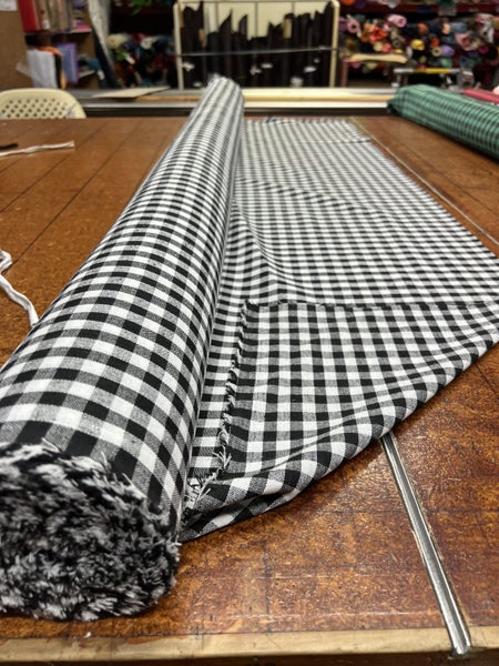Gingham Fabric – PolyCotton Blend – 140cm Wide – $8 per metre – Multiple Colours Carousel 2