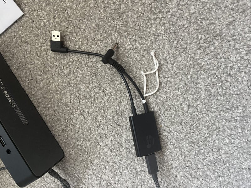 HP HSA-B005DS USB Type C Docking Station for Notebook/Tablet PC/Desktop PC Carousel 6