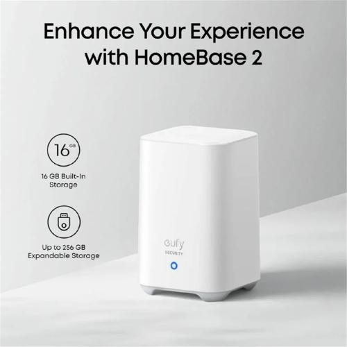 Eufy Security HomeBase 2 with 16GB Built-in Storage Plain Box Packaging Carousel 1
