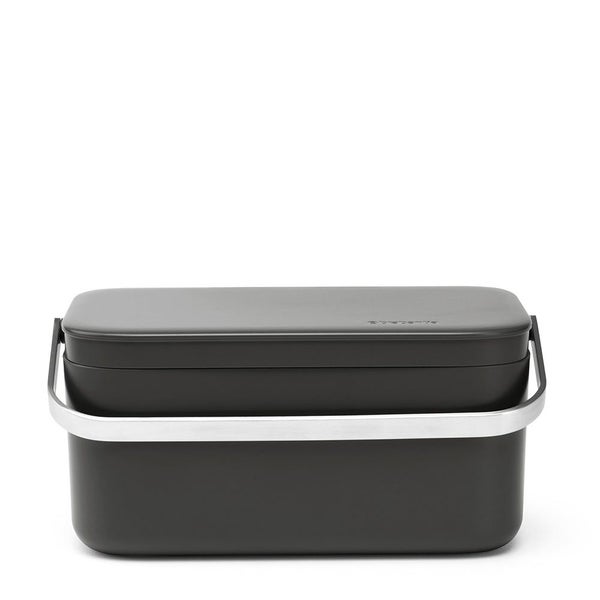 Brabantia Food Waste Caddy Dark Grey Carousel 1