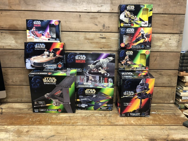 Vintage Star Wars Action Figure Box Collection - $1 RESERVE Carousel 1