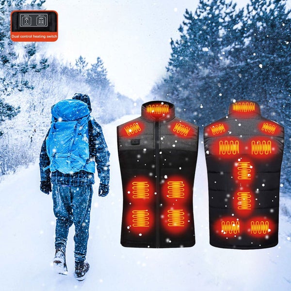 Heated Vest for Men Women, Lightweight Warming Heated Vest Rechargeable Smart Carousel 1