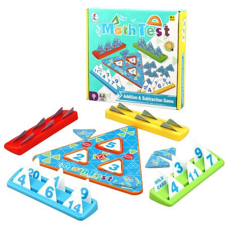 Addition and Subtraction Game Math Board Game For Kids Math Game Learning Carousel 1