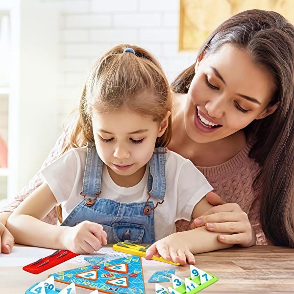 Addition and Subtraction Game Math Board Game For Kids Math Game Learning Carousel 2