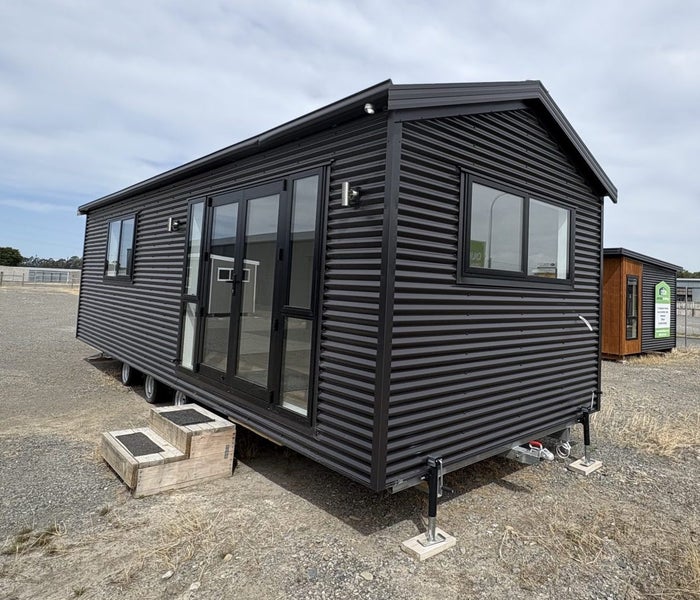 9.0 x 3.3 Gable Tiny Home On Wheels Ready NOW Carousel 2