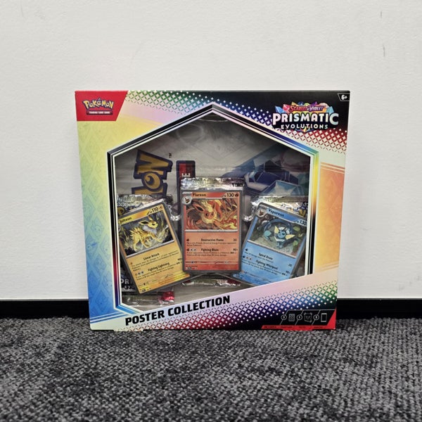Pokémon TCG SV Prismatic Evolutions Poster Collection Carousel 1