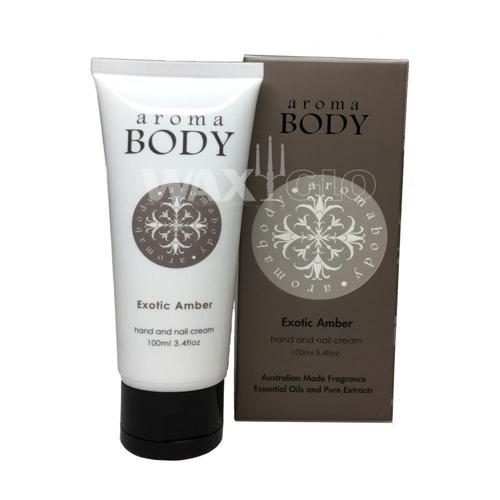 Hand Cream 100ml Tube - Exotic Amber - Aromabotanicals Carousel 1
