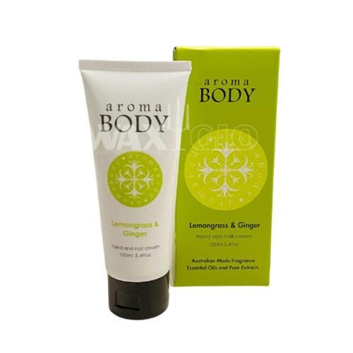 Hand Cream 100ml Tube - Lemongrass & Ginger - Aromabotanicals Carousel 1