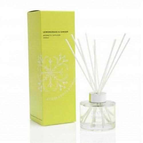 200ml Reed Diffuser- Lemongrass & Ginger - Aromabotanicals Carousel 2