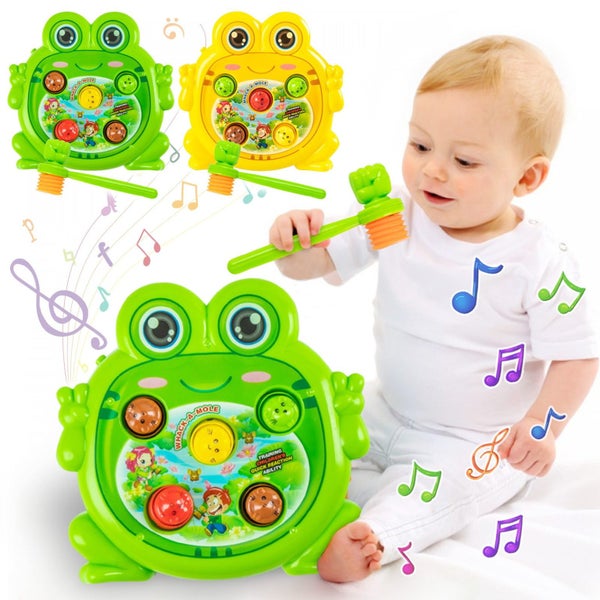 Kids Toys for 2 3 4 5 Year Old Boys Girls,Toddler Toys Age 2-4, Whack A Frog Carousel 1