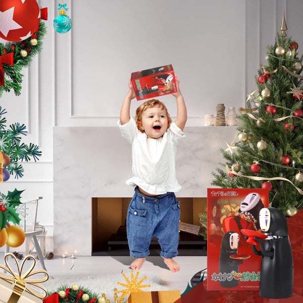 No Face Coin Bank Spirited Away Piggy Bank Music Coin Money Saving Box Toy Carousel 8