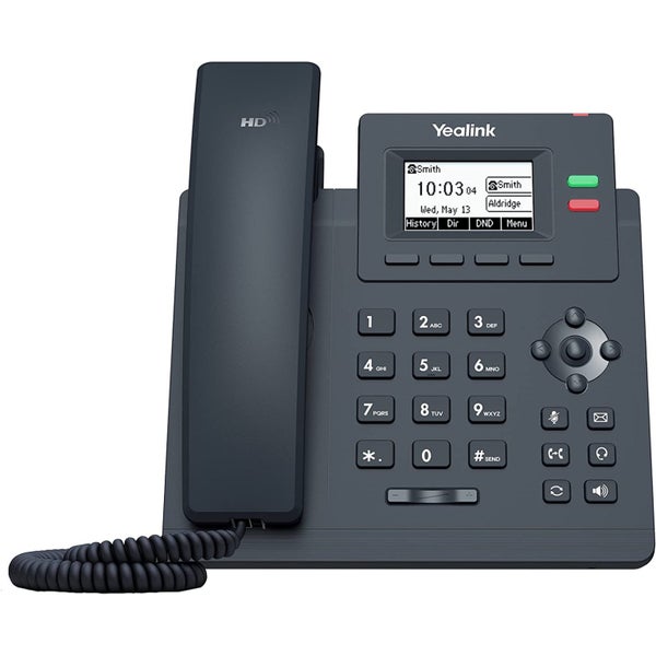 Yealink T31P 2-Line IP Desk Phone with 2.3" Screen - HD Voice - POE Supported Carousel 2