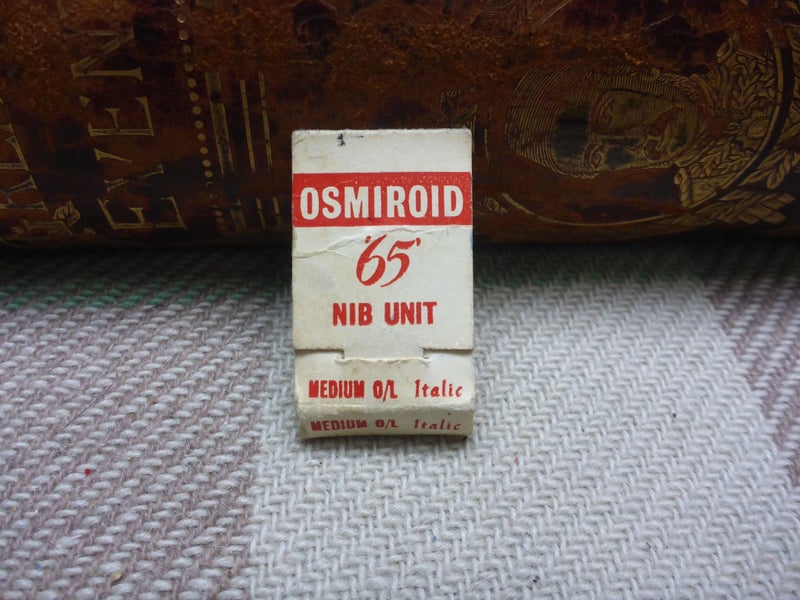 Awesome Old Vintage Osmiroid 65 Fountain Pen Nib Unit Unused In Packet Carousel 1