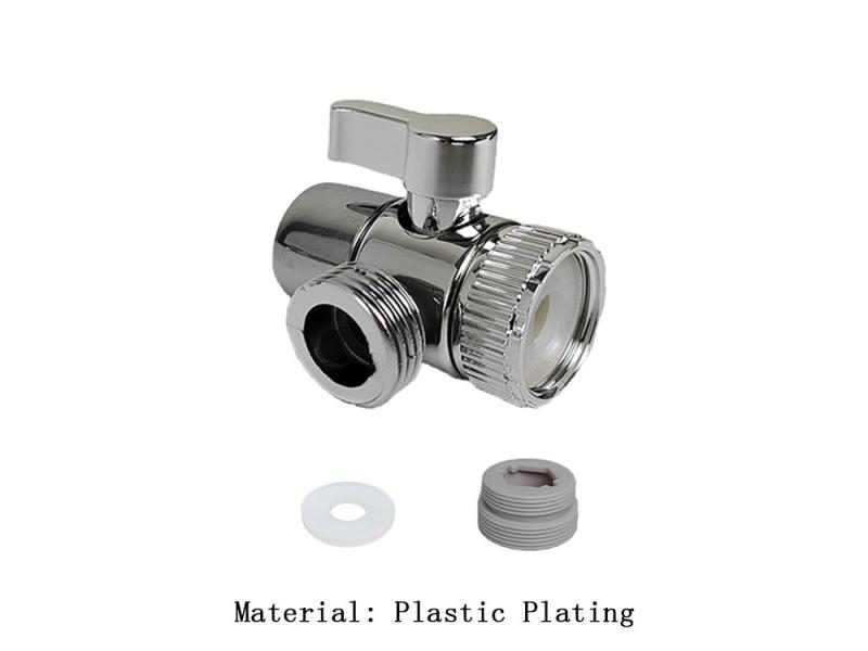 Faucet Switch Adapter Kitchen Sink Splitter Diverter Valve Water Tap Sprayer Carousel 1