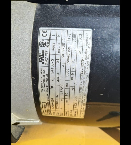 Youngman & Richardson 7kva Generator. Carousel 6